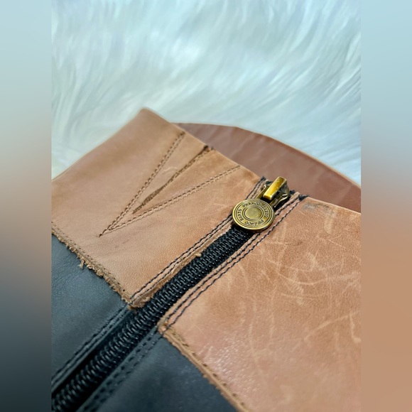 Franco Sarto riding boots Leather Comfort Zip Up Good condition Size US 5.5 M - Picture 3 of 13